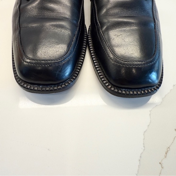 Brass Boot Men's Black Leather Monk Strap Dress Shoes Size 8.5 Handmade In Spain - Picture 8 of 8